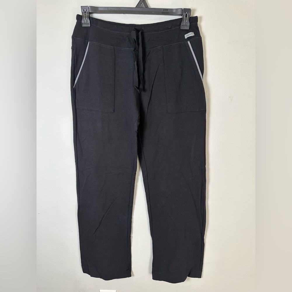 DKNY Women’s Sweatpants Elastic Waist Straight Leg Size Medium